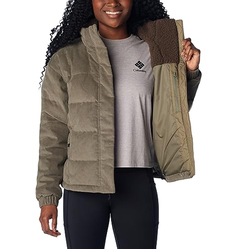 Columbia Damen Ruby Falls Novelty Jacke, Stone Green Cord, X-Small – Ansicht 5