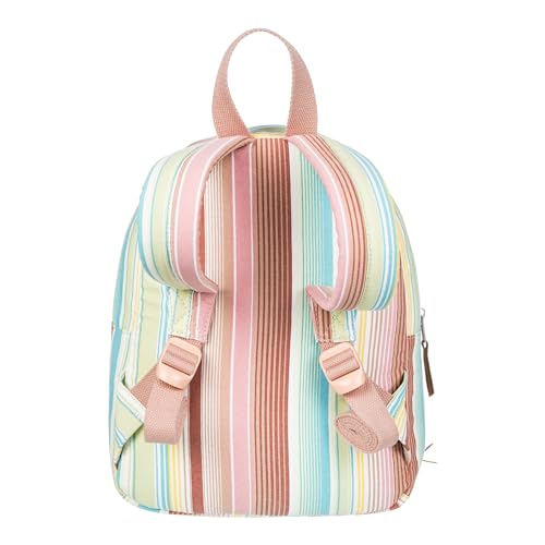 Image of Roxy Women Always Core Backpack | Travel | Everyday Carry | Beach | Polyester | 8L Capacity - White Salty Stripe