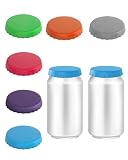 Thapncow 6 Piezas tapas de silicona para latas de refresco, Latas De Silicona A...