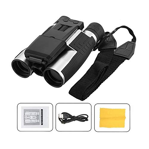 Vazussk 2" Hd Digital Binoculars Camera 12X32 5Mp Video Photo Recorder For Bird Watching Football Game With 16Gb Tf Card #TOP7