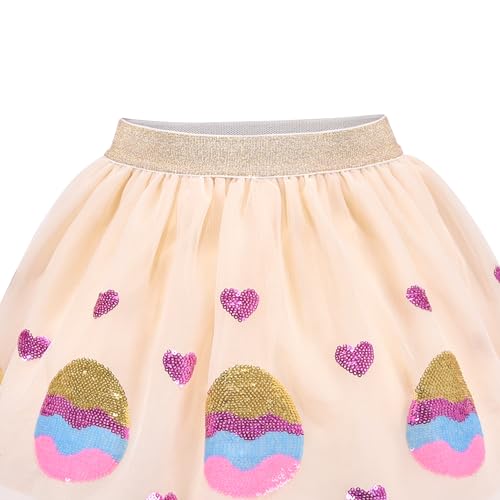 Image of Sunny Fashion Girls Skirt Egg Hunting Bag Pink Easter Hunter Rabbit Bunny Spring
