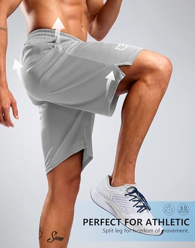 Image of G Gradual Men's Athletic Workout Shorts with Pockets 5 inch /7 inch /9 inch Lightweight Quick Dry Gym Basketball Running Shorts for Men