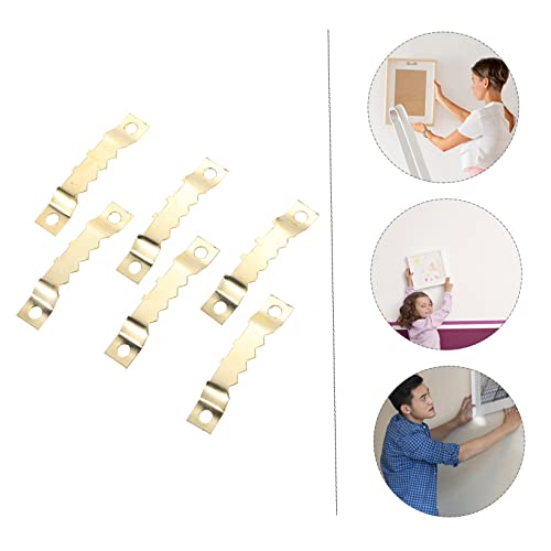 Image of 1000pcs Picture Hook Mounted Kit for Easy Wall Hanging Creative Wall Art Display Hooks Versatile Metal Hardware for Photos Paintings and Decorations