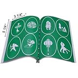 Airbrush Tattoo Stencils Book- Reuseable Tattoo Template Set(16-22) (#18)