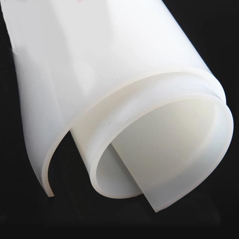 Silikonplatte, weiße Hochtemperatur-Silikonplatte, 4 x 4/8 8/20 20 Zoll, for Varistoren, Hochtemperatur-Silikonkautschukplatte 1 Stück (4 5 mm)(20 * 20 inch*4mm)