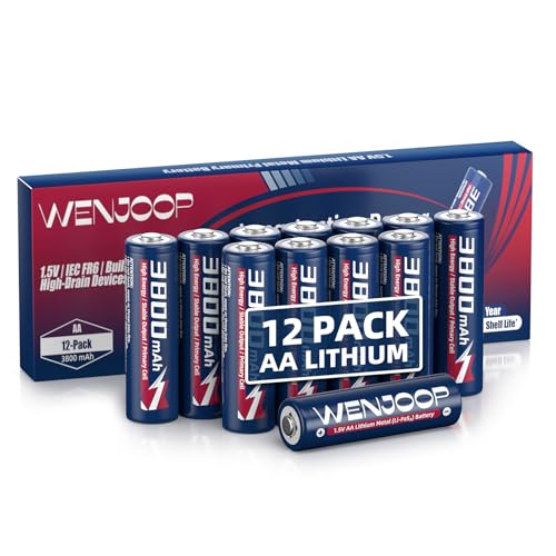 WENJOOP AA Lithium Batteries