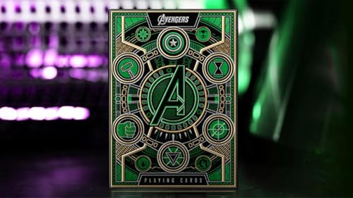 Murphy's Magic Supplies, Inc. Avengers: Green Edition Playing Cards by theory11