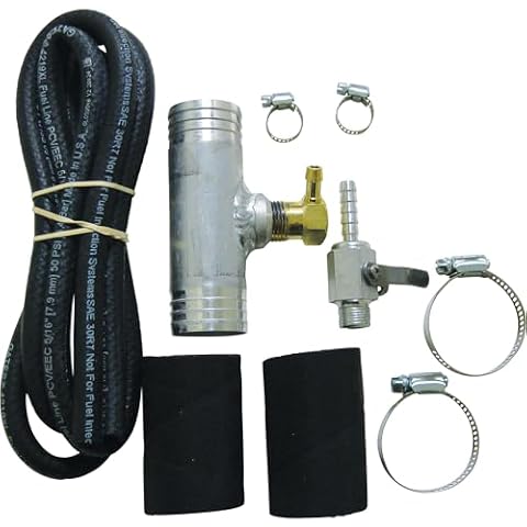 RDS MFG INC 11025 Diesel Install Kit, Black,Silver Cover