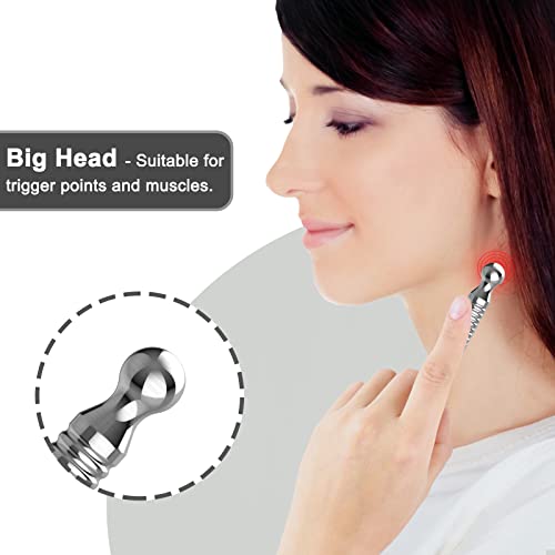 Melonsun Acupuncture Pen, Stainless Steel Deep Tissue Massage Tool- Manual Acupuncture Massage Pen For Full Body Meridian Pain Relief #TOP3