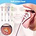 4-Pack Tongue Scraper Oral Care Kits – Plastic Dual-sided Tongue Brushes for Reducing Bad Breath, Includes Comfort Grip Handle, Ideal for Adults and Kids Healthy Oral Hygiene Tools