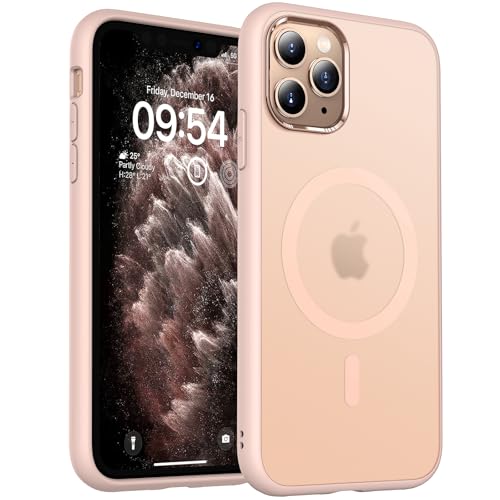 TOCOL für iPhone 11 Pro Max Hülle, Kompatibel mit MagSafe, Matt Wüstensand