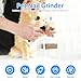 Silent Groom Pro Nail Grinder, 3 Grinding Quiet Electric Dog Nail Grinder, USB Rechargeable Pet Paws Grooming Smoothing Tool for Dogs Cats for Home Use