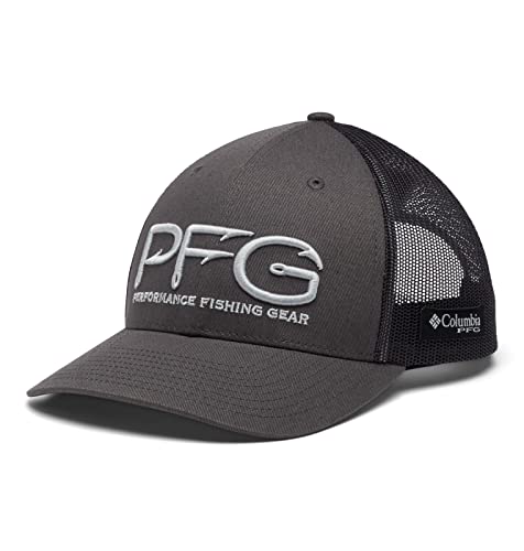 Image of Columbia Unisex PFG Fish Flag Mesh Ball Cap