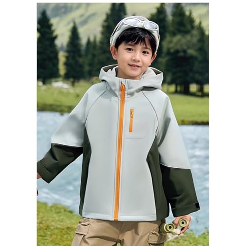Veste enfant garçon imperméable blouson à capuche outdoor