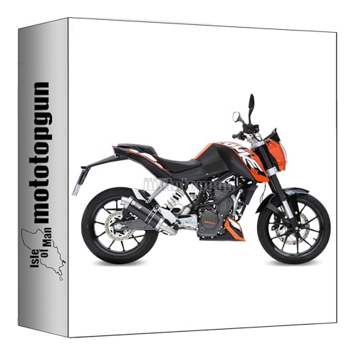 Ligne complète Mivv GP KTM 125 Duke : performance pure et look racing