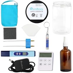 FromBora Colloidal Silver Generator Kit Max – 99.99% Pure Silver Wire, TDS Meter, Laser, Jar, Amber Bottle & Travel Bag – Constant Current Machine for True Nano Particles at Home