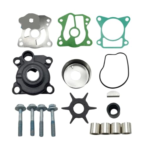 Turbine de pompe à eau kit avec boîtier pour réparer le refroidissement hors-bord