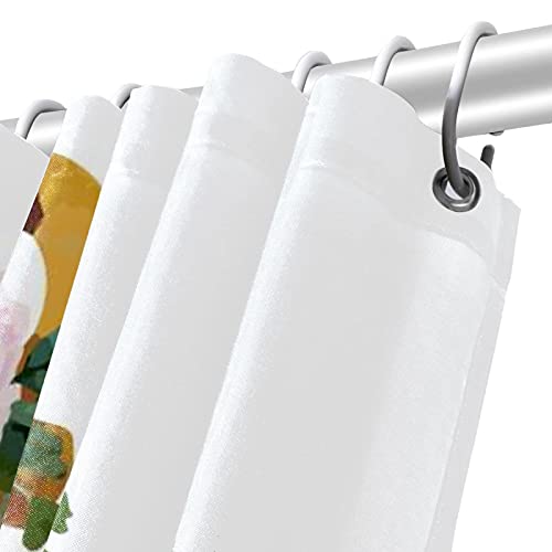 Rideau de douche imperméable fleur rouillée 183x183cm Anchor - 6