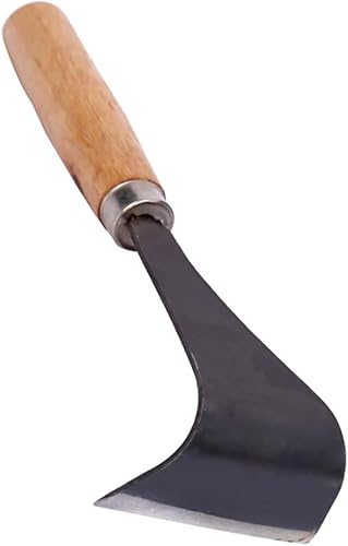 Yardenfun Mango de madera Raspador de corteza Herramienta de eliminación de corteza Removedor de troncos Herramienta de patio de dibujo Pelador de