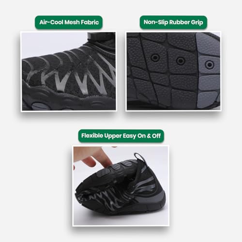 Image of Peak Footwear Barefoot Shoes - Non Slip Orthopedic Walking & Hiking Shoes for Men & Women, Zero Drop Minimalist Water Shoes with Arch Support, Wide Toe Box & Lightweight Diabetic-Friendly Design