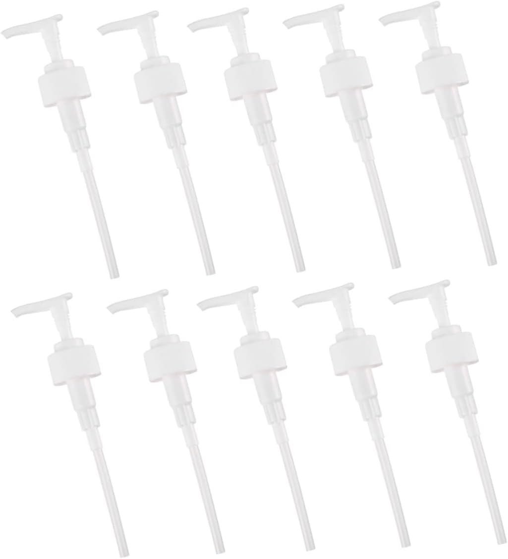 DOITOOL 10pcs Bottle Pump Replacement Bathroom Dispenser
