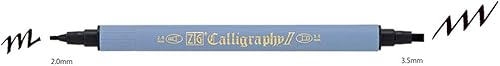 Miniatura 6 de Bolígrafo de caligrafía Kuretake set de 12colores