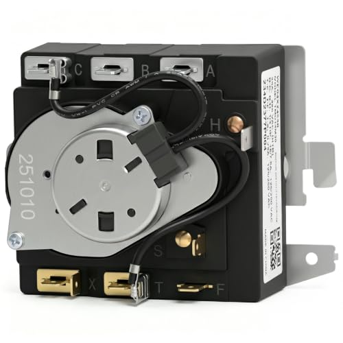 WE04X24550 234D2377P004 Dryer Timer Replacement for GE Dryer Parts GTD42EASJ2WW GTD42GASJ2WW GTX42EASJ2WW GTD42EASJ1WW GTD42EASJ0WW GTD48GASW0WB GTD42GASJ3WW GTX42GASJ0WW GTD42GASJ0WW GTX42GASJ2WW