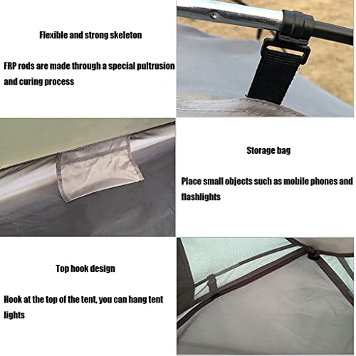 Carpa de Camping Domo para 2 Personas Impermeable miniatura 3