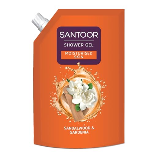 Image of SANTOOR SHOWER GEL SANDALWOOD & GARDENIA 400ml