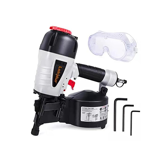 Buy PCN65 roofing nail gun nailer Pneumatic 15 Degree 21/2" Coil