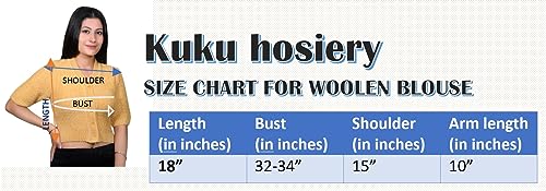 Image of Women's Hosiery Woolen Solid Half Sleeve Sweater Blouse