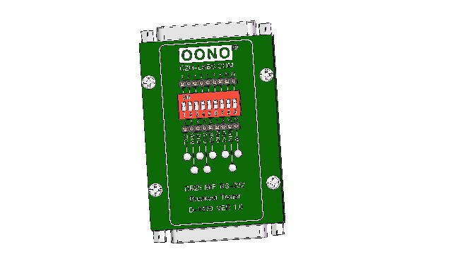 Image of RS232 DB25 Male to Female Breakout Tester LED Monitor Module