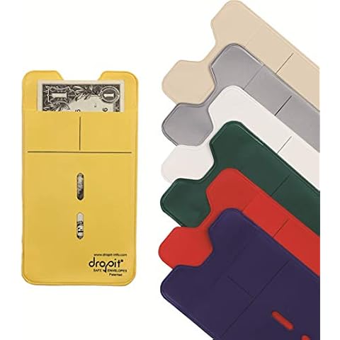 UBICON 49 Combo Reuseable Dropit Safe Envelope for Depositing of Currency and Money, Size 49, Combo Cover