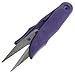 Aexit Purple Plastic Hand Tools Handle Metal Blade Shears & Scissors Stitch Scissors