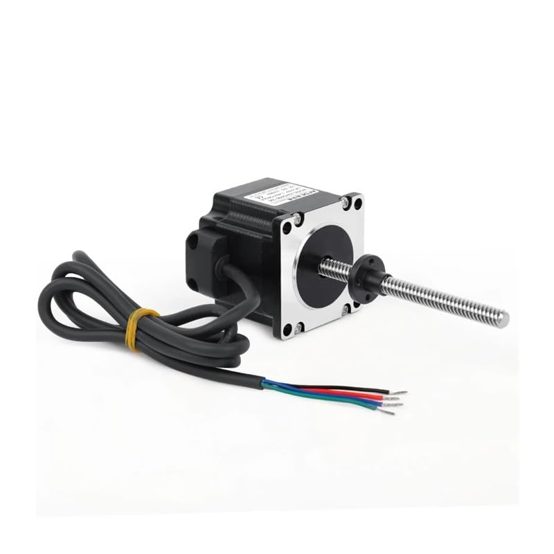 POWTAXBJGD NEMA 23 Stepper Electronic Starter with Lead Screw Linear Stepper Tr8*8 Threaded Rod 100mm(57HS51-100N88)