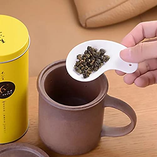 TEA SOUL Cucchiaino da tè in Ceramica Lin's Ceramic Studio - Colori Assortiti - Bianco