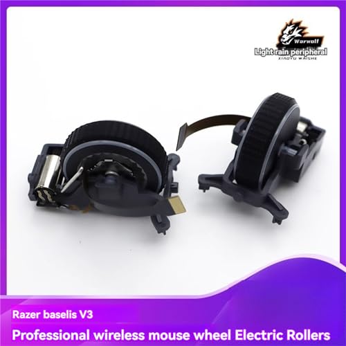 Image of Mouse Wheel Mouse Roller Replacement Scroll Wheel Pulley Mice Repair Accessories Compatible for Razer Basilisk V3 Gaming Mouse (Black)