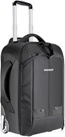 Mochila com Rodas Conversível Neewer 2 em 1 para Câmeras, Maleta Tipo Carrinho Viagem, Compartimento Acolchoado Anti-choque Destacável para Câmeras Dslr, Tripé, Lentes e Outros Acessórios