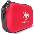 First Aid Kit 150 Piece Emergency Kit for Home, Camping, Cars, Hiking, Travel, Outdoor, Adventure Portable Survival IFAK Kits (Red)