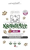 Dirk Drexel Relax Kräuterlis für Katzen 78g | Angst und Stress | mit Bachblüten | Innere Ruhe | Zur Harmonisierung | Beruhigungsmittel