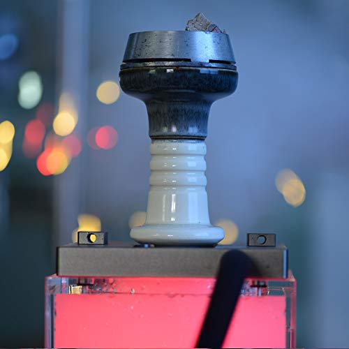 Kitosun Venus Shisha Phunnel Kopf - Ton Shisha Kopf mit Glasur für alle Shisha Aromen wie Al Fakher Adalya Starbuzz 15… – Bild 8