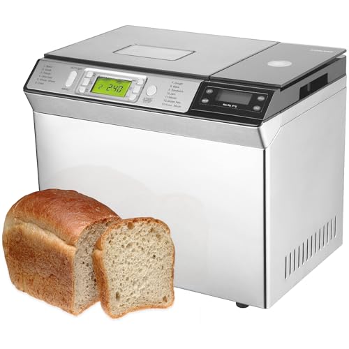Andrew James 13-in-1 Bread Maker, Effortless Homemade Bread, Fresh Loaves Every Time, Gluten-Free...