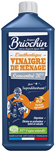 Jacques Briochin Vinaigre de Ménage Concentré 20° Parfum Agrumes Ecocert 1 L Cover