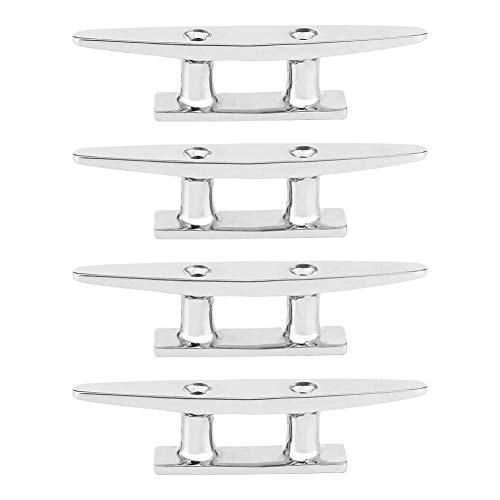 Accessoire de corde d'amarrage de pont de quai, taquet de bateau inox 4Pcs 100mm