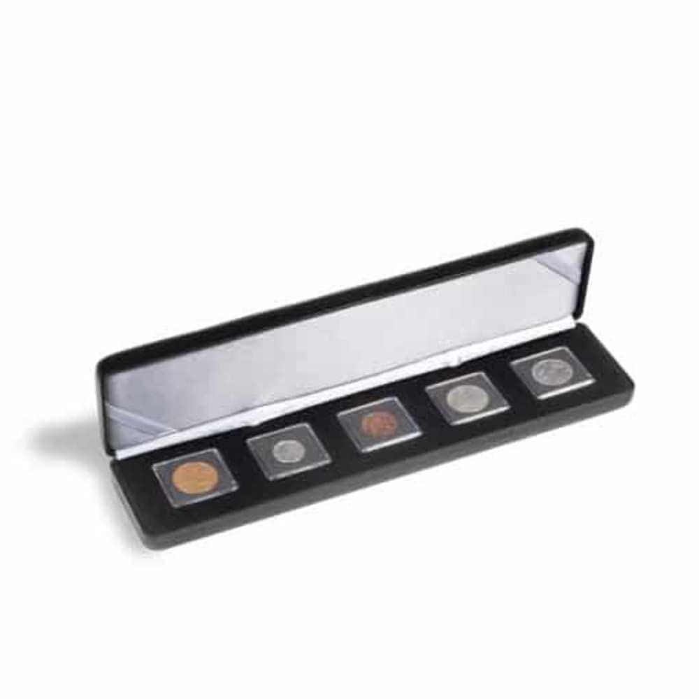 Estuche NOBILE Leuchtturm para 5 cápsulas QUADRUM Mini en color negro 2