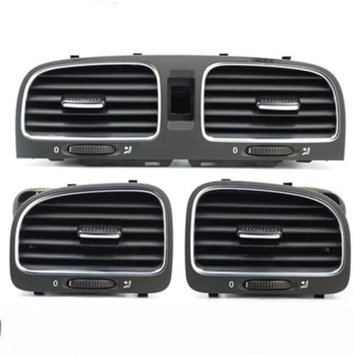 Grille d'aération Golf 5K0819709D : Flux d'air arrière optimisé et ailettes orientables