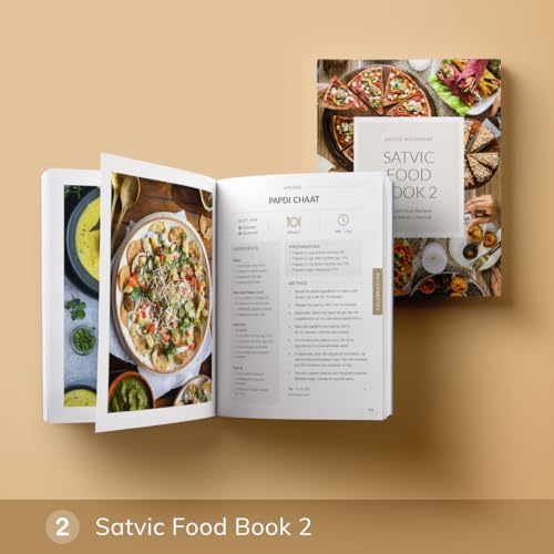 Satvic Movement | Combo Pack of 3 Satvic Food Book (English) | Satvic Food Bo...