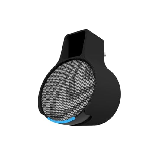 Splin Suporte All In One Tomada Para Smart Speaker Alexa Echo Pop - Amazon - Modelo Compacto (preto)