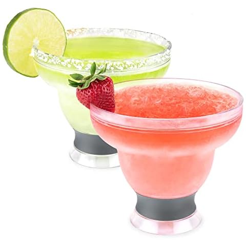 Host Freeze Stielloses Margarita Kunststoffglas Isolierter Gelkühler Cover