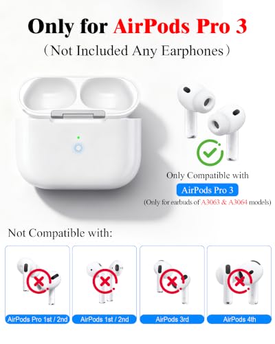 Image of Replacement Charging Case Compatible for AirPods Pro 3